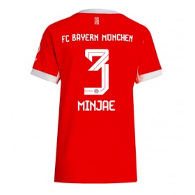 Dámské fotbalový oblečení Bayern Munich Kim Min-jae #3 Domácí košile 2025-26 Krátkým Rukávem